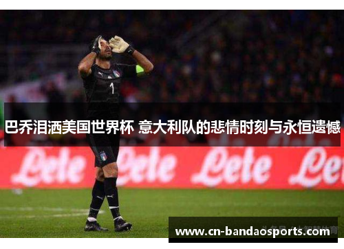 巴乔泪洒美国世界杯 意大利队的悲情时刻与永恒遗憾 巴乔泪洒美国世界杯 意大利队的悲情时刻与永恒遗憾